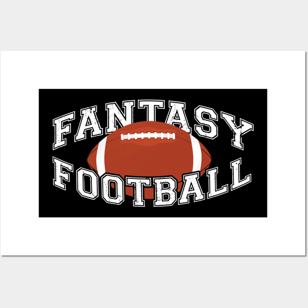 Fantasy Football Wall Art by NuttyShirt